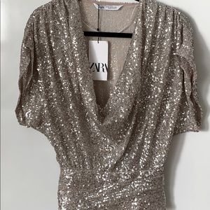 Sequin top